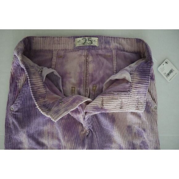 FP Movement Women's Sz 25 Moonlit Orchid Reese Pitched Corduroy Pants $128 - Picture 3 of 11